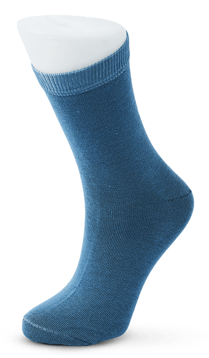 blue sock